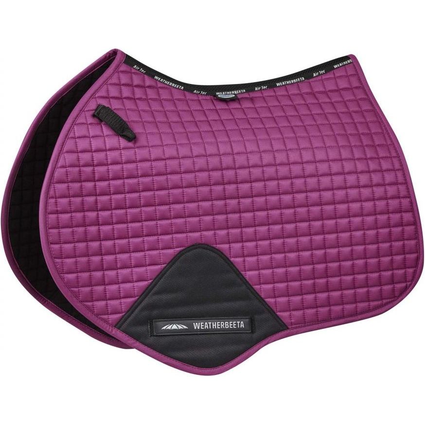 Weatherbeeta Prime Jump Shaped Saddle Pad 1000747 - Red Violet
